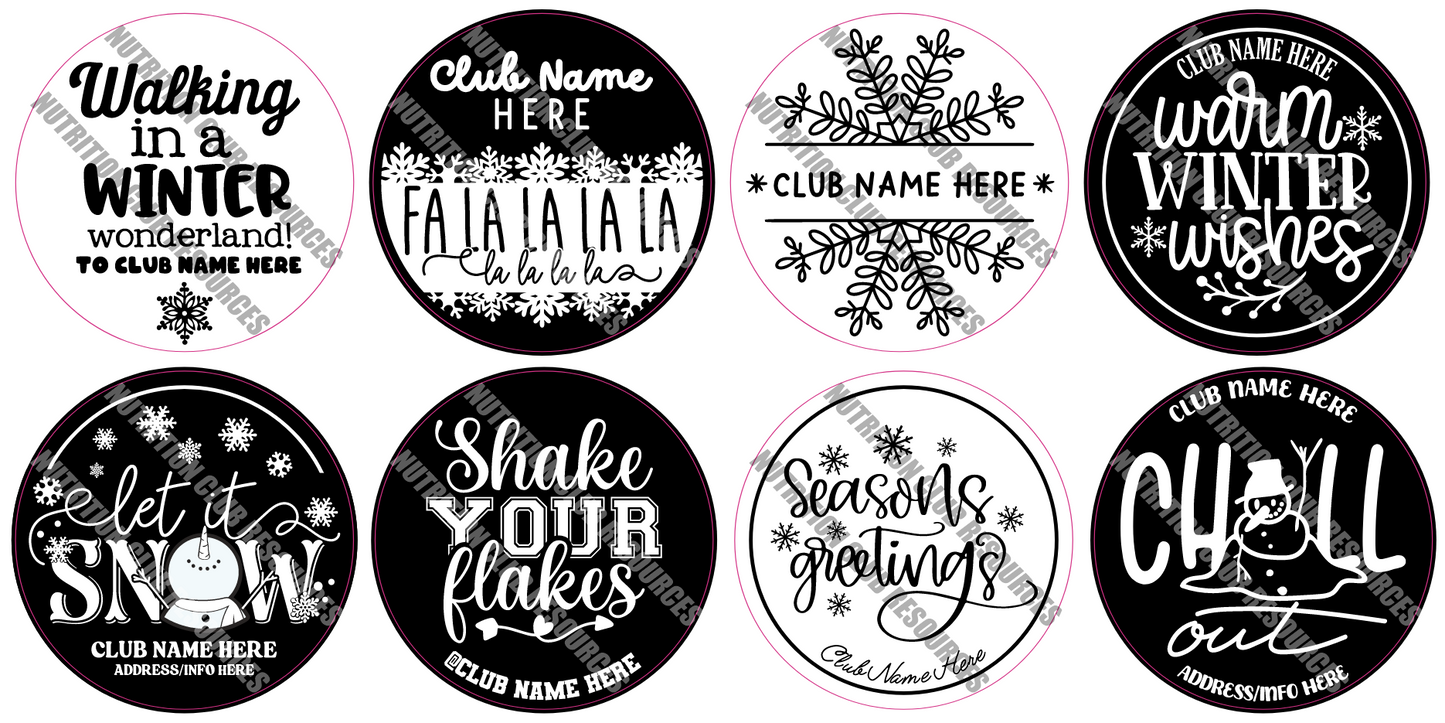 TRANSPARENT WINTER SET #2