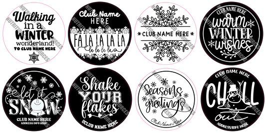 TRANSPARENT WINTER SET #2