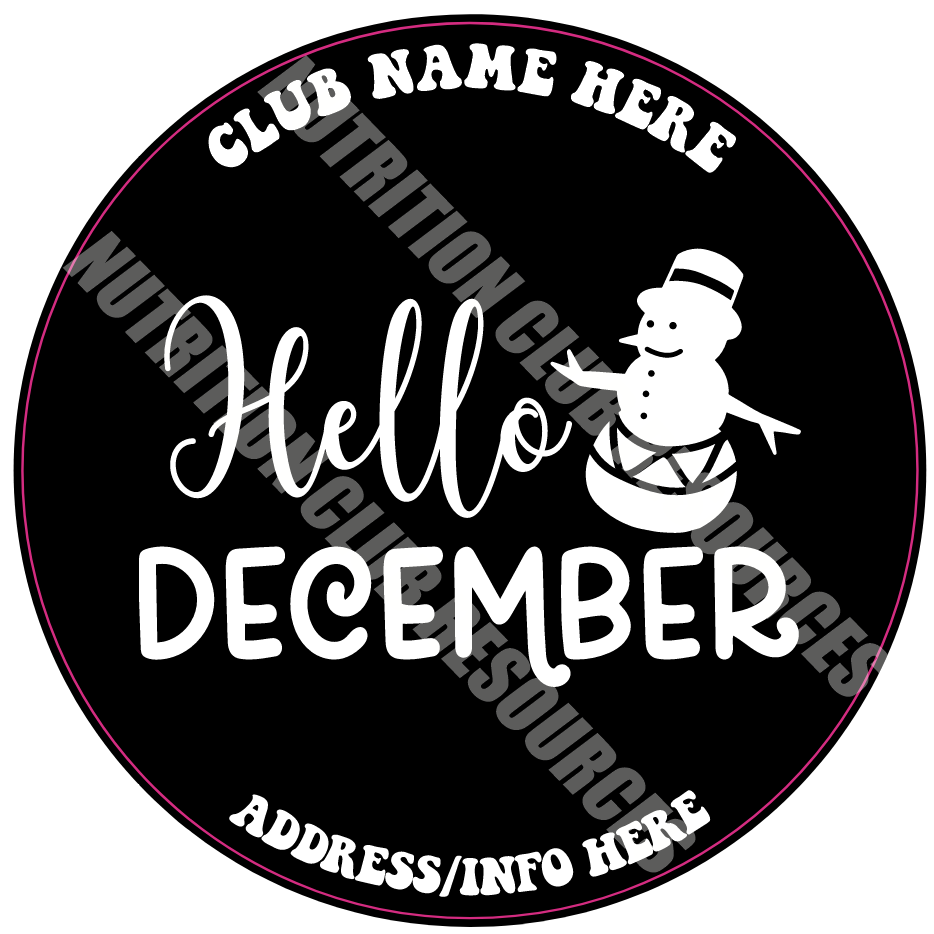 TRANSPARENT CHRISTMAS SET #3