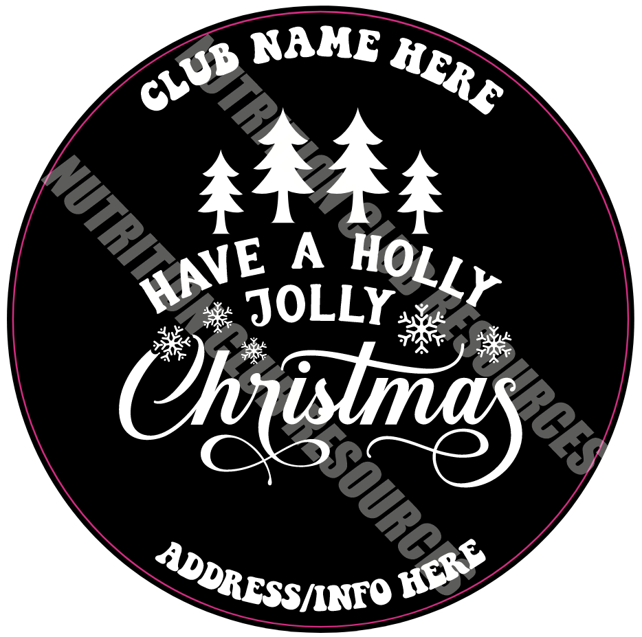 TRANSPARENT CHRISTMAS SET #3