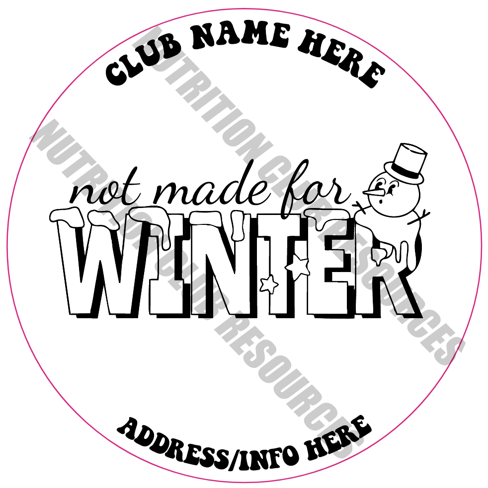 TRANSPARENT WINTER SET #3