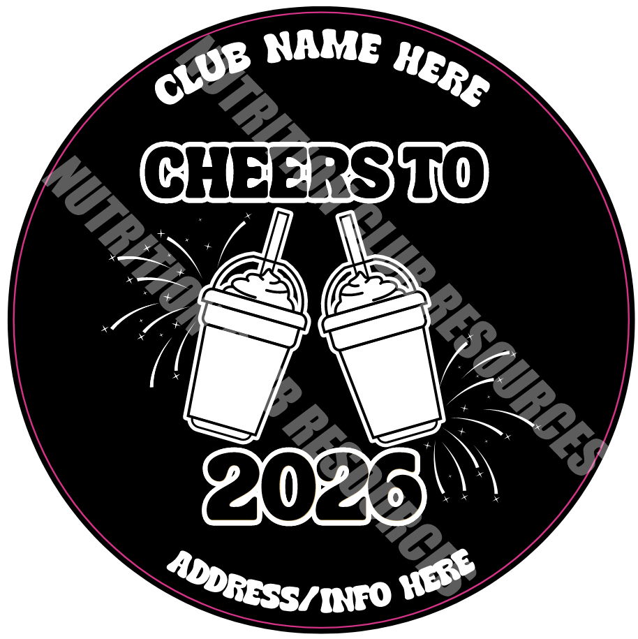 TRANSPARENT NEW YEARS SET #2