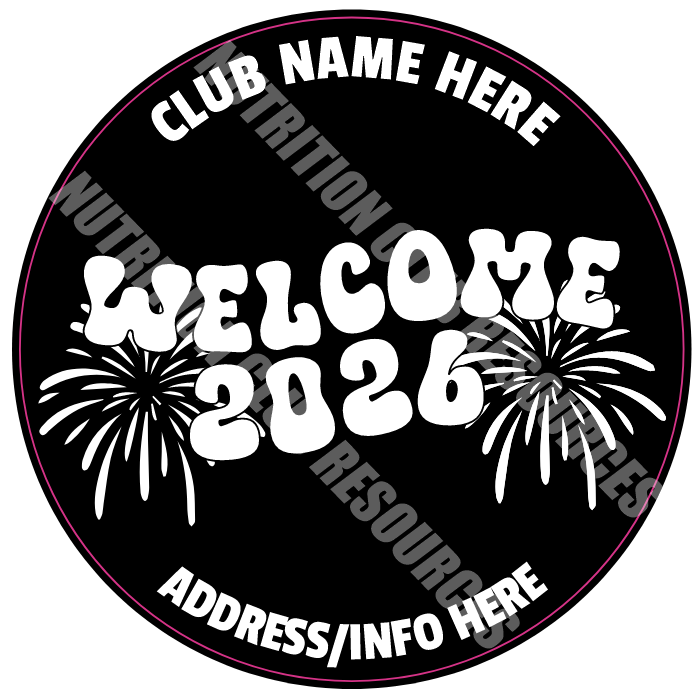 TRANSPARENT NEW YEARS SET #2