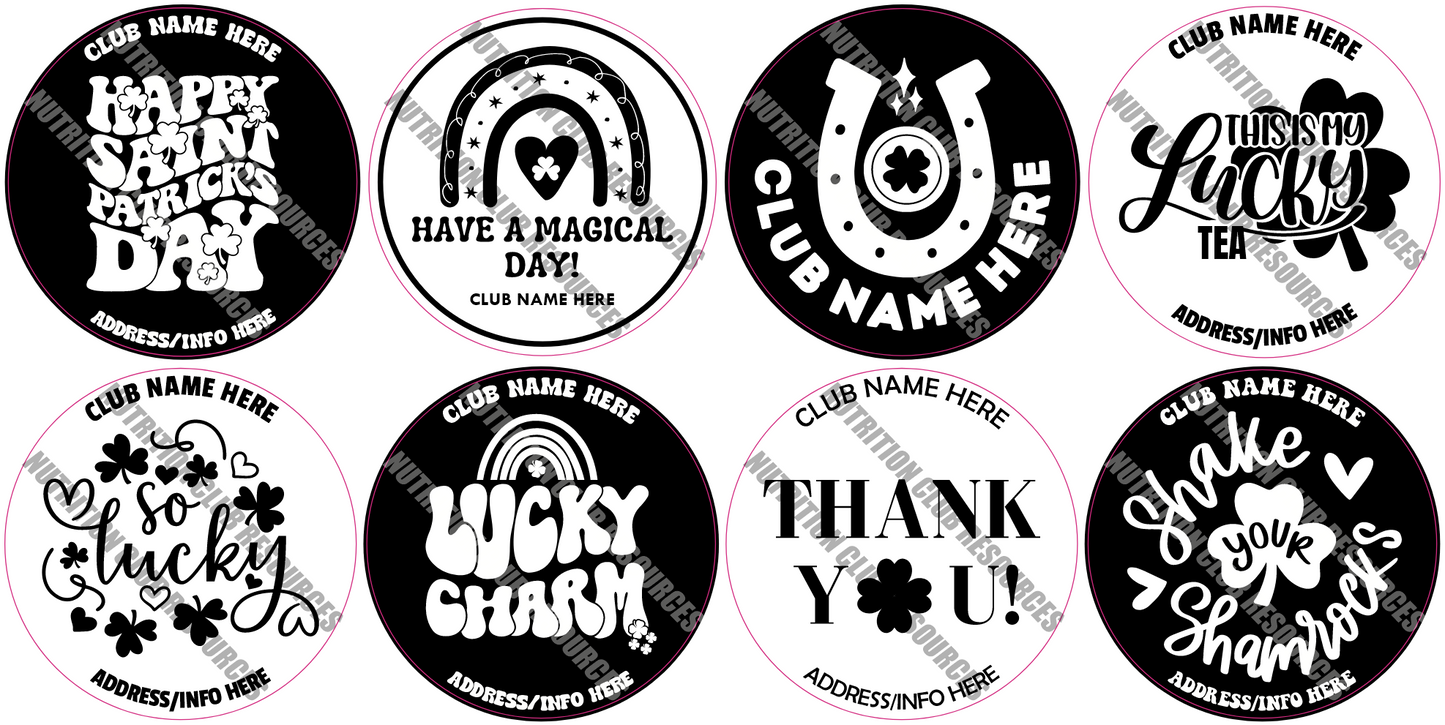 TRANSPARENT ST. PATRICK'S DAY SET #2