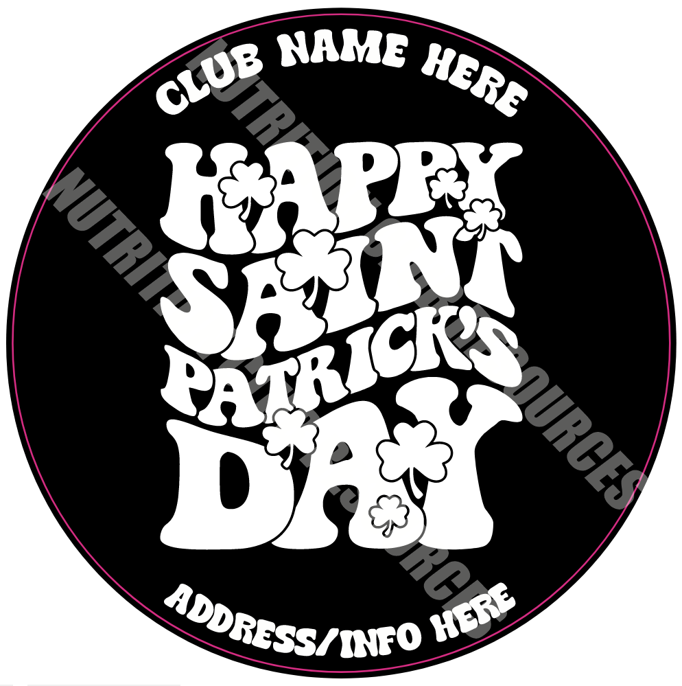 TRANSPARENT ST. PATRICK'S DAY SET #2