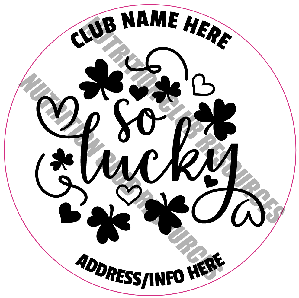 TRANSPARENT ST. PATRICK'S DAY SET #2