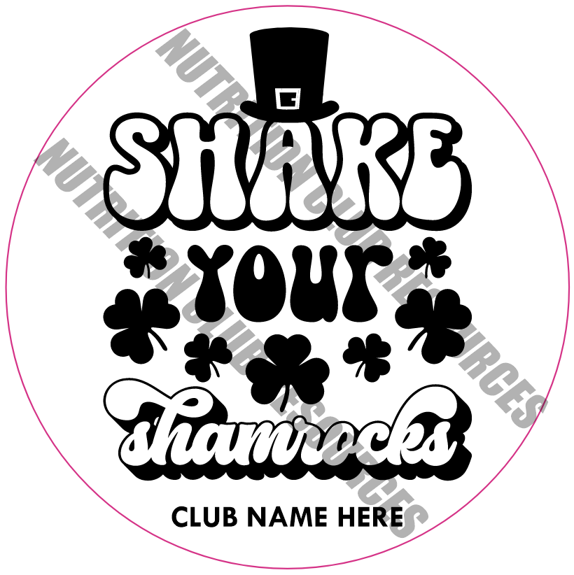 TRANSPARENT ST. PATRICK'S DAY SET #1