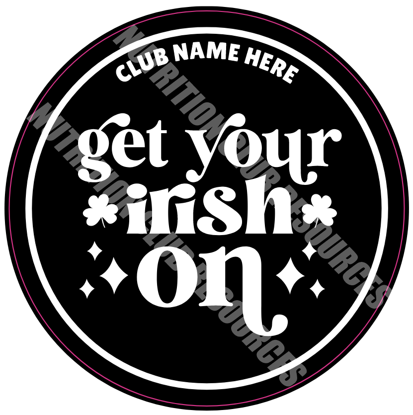 TRANSPARENT ST. PATRICK'S DAY SET #1
