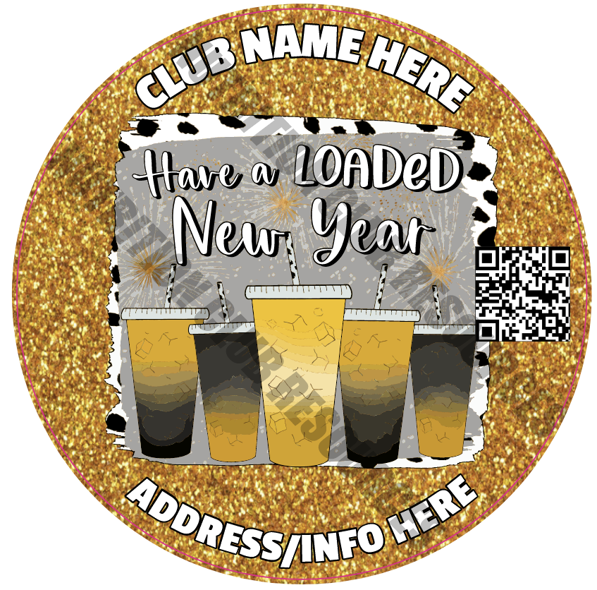 NEW YEARS SET #4 WITH QR CODE