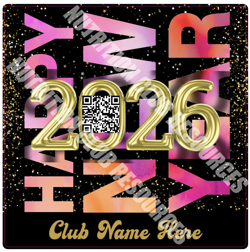 NEW YEARS SET #4 WITH QR CODE