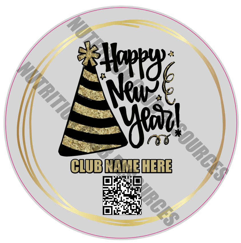 NEW YEARS SET #4 WITH QR CODE