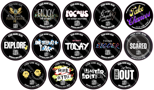 POSITIVE SET #5 WITH QR CODE