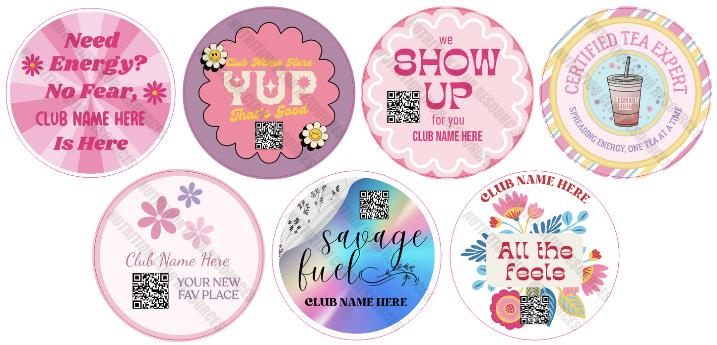 POSITIVE SET #52 WITH QR CODE