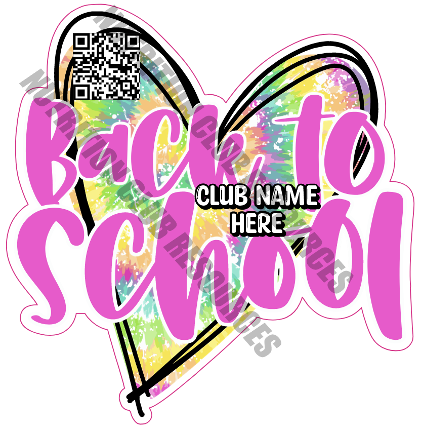 BACK TO SCHOOL SET #4 WITH QR CODE