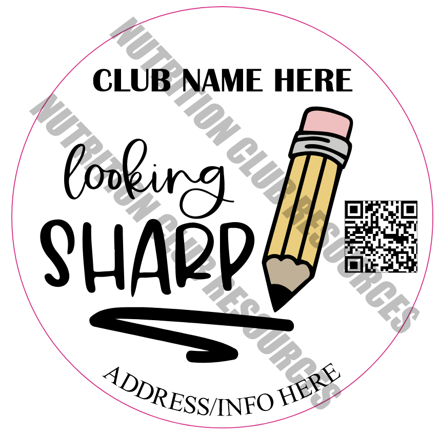 BACK TO SCHOOL SET #4 WITH QR CODE