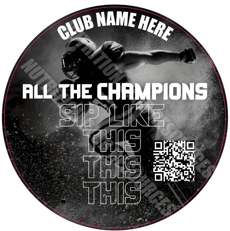 FOOTBALL SET #3 WITH QR CODE
