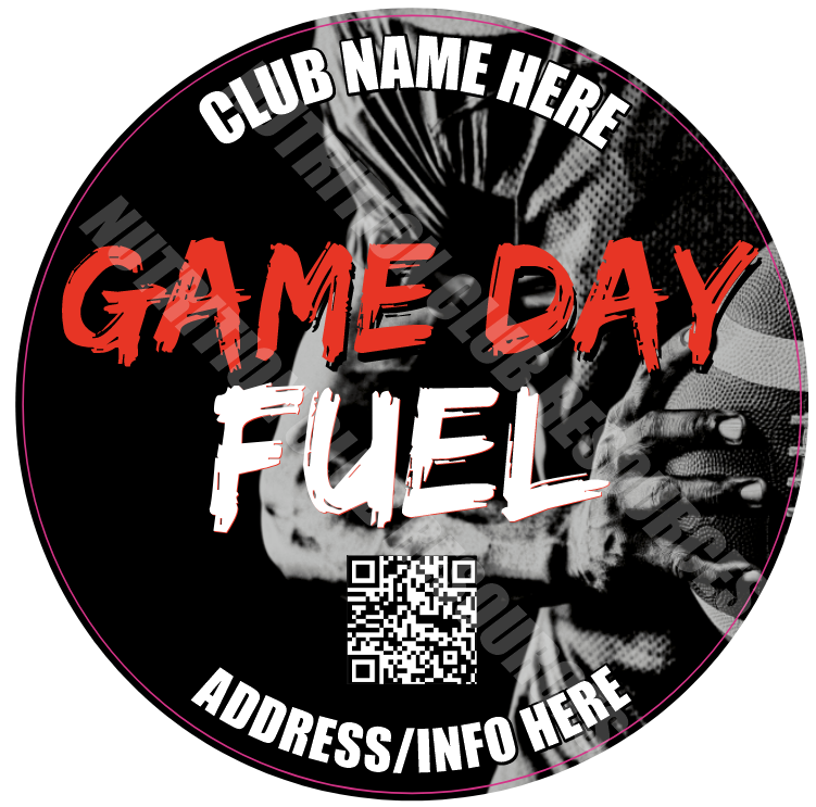 FOOTBALL SET #3 WITH QR CODE
