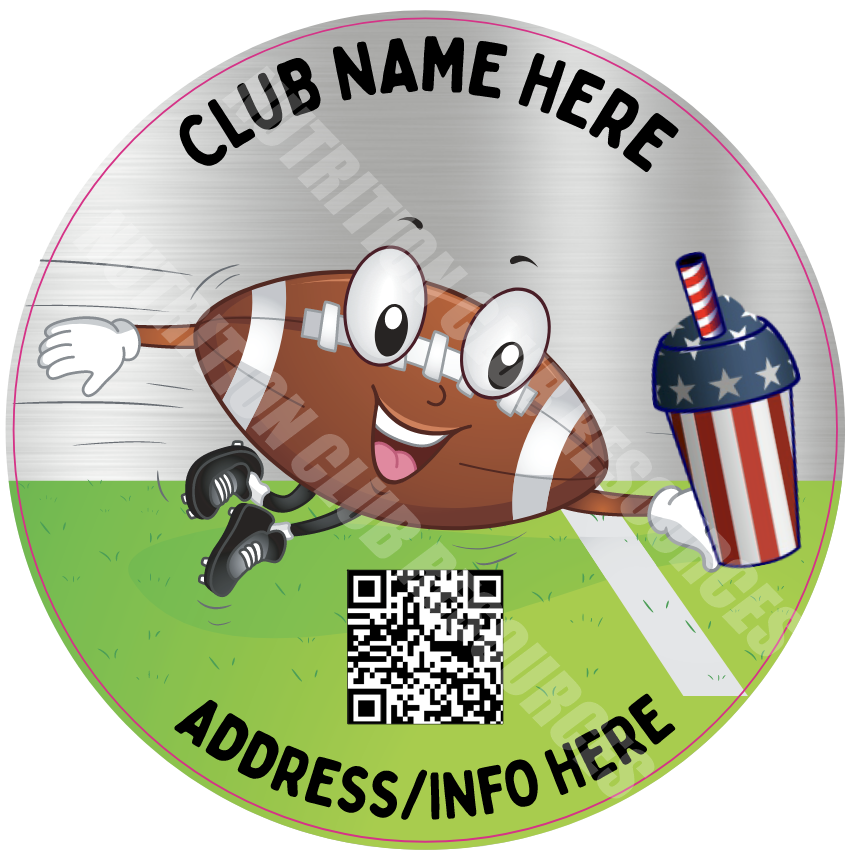 FOOTBALL SET #3 WITH QR CODE