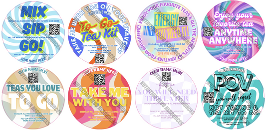 TO GO TEA KIT SET #1 WITH QR CODE