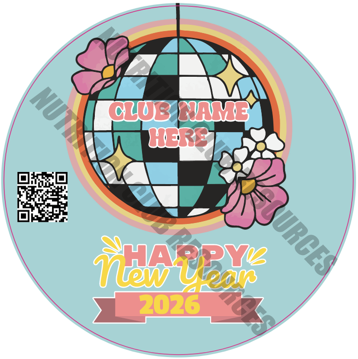 NEW YEARS SET #6 WITH QR CODE