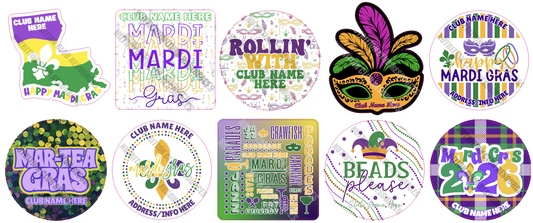 MARDI GRAS SET #9