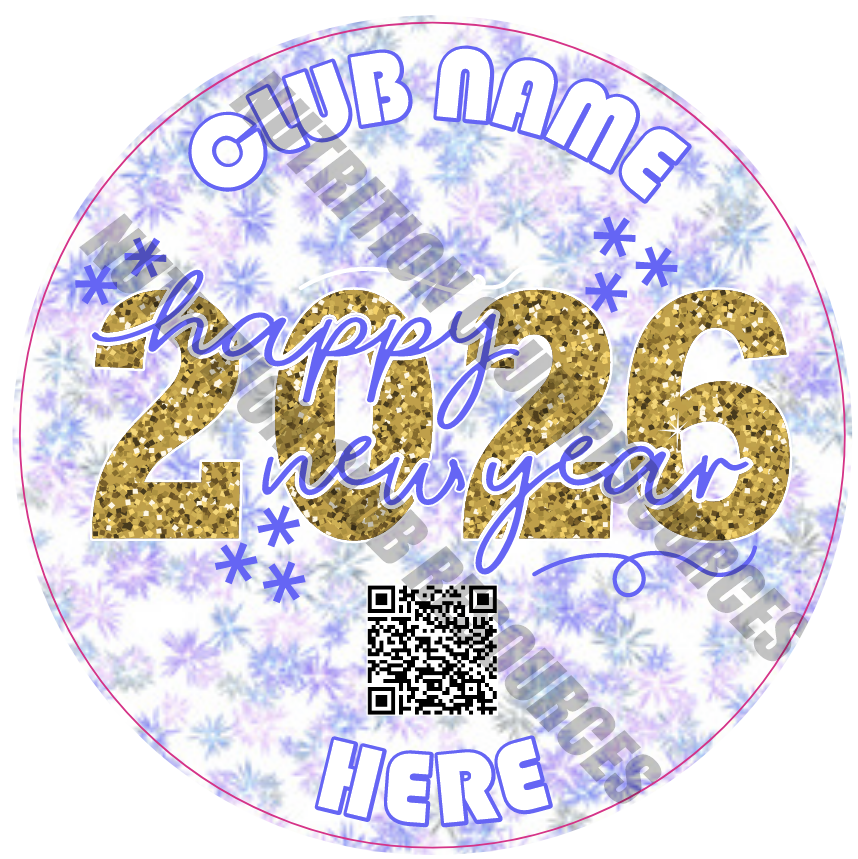 NEW YEARS SET #15 WITH QR CODE