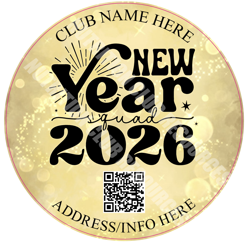 NEW YEARS SET #15 WITH QR CODE