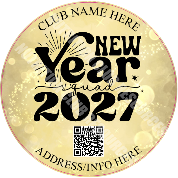 NEW YEARS SET #15 WITH QR CODE