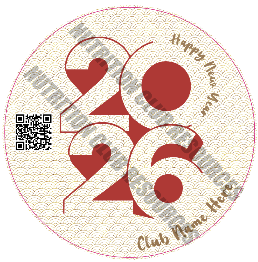 NEW YEARS SET #15 WITH QR CODE