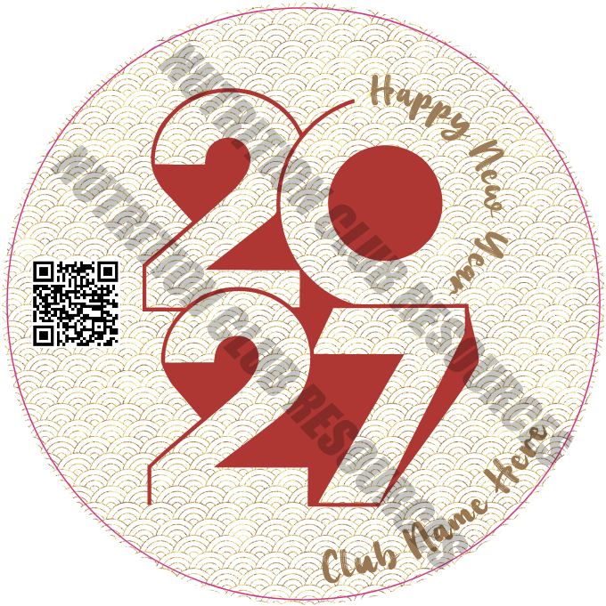NEW YEARS SET #15 WITH QR CODE