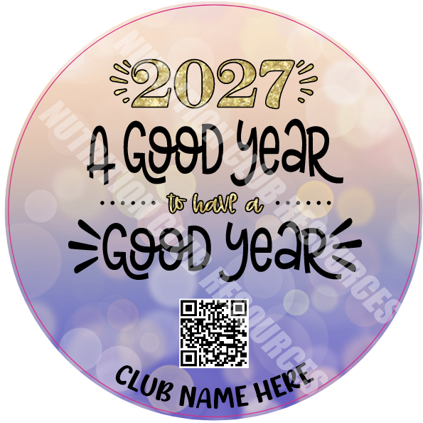 NEW YEARS SET #15 WITH QR CODE