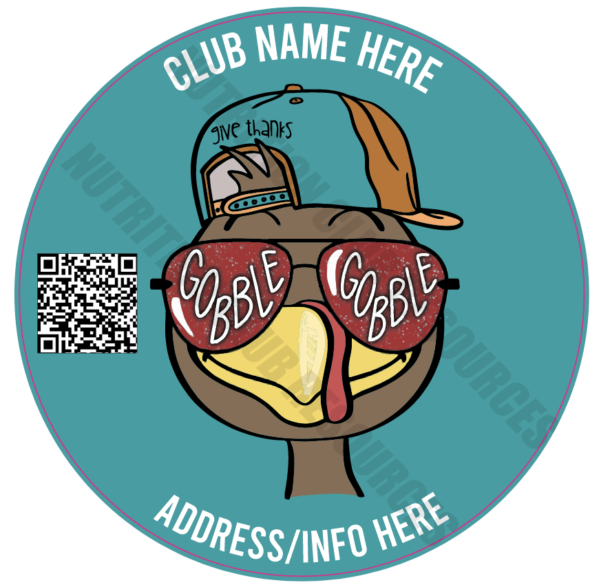 THANKSGIVING SET #5 WITH QR CODE