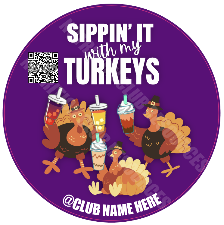 THANKSGIVING SET #5 WITH QR CODE