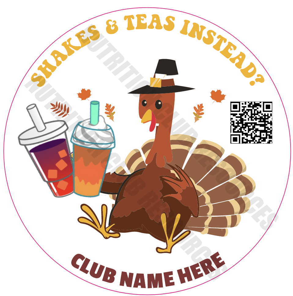 THANKSGIVING SET #5 WITH QR CODE