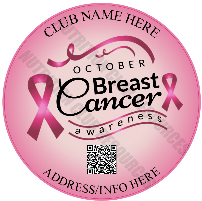 BREAST CANCER AWARENESS SET #1 WITH QR CODE