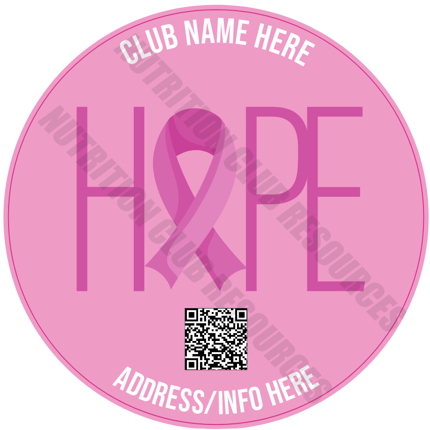 BREAST CANCER AWARENESS SET #1 WITH QR CODE