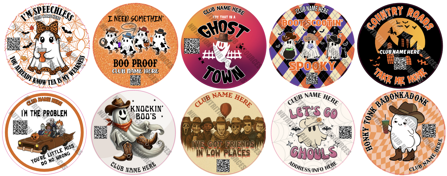 HALLOWEEN SET #29 WITH QR CODE