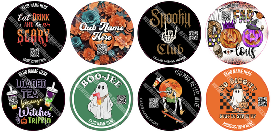 HALLOWEEN SET #2 WITH QR CODE