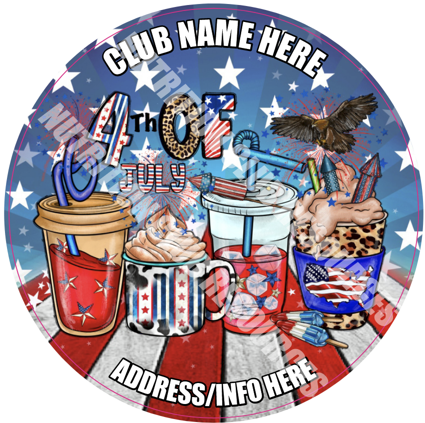 4TH OF JULY SET #1 WITH QR CODE
