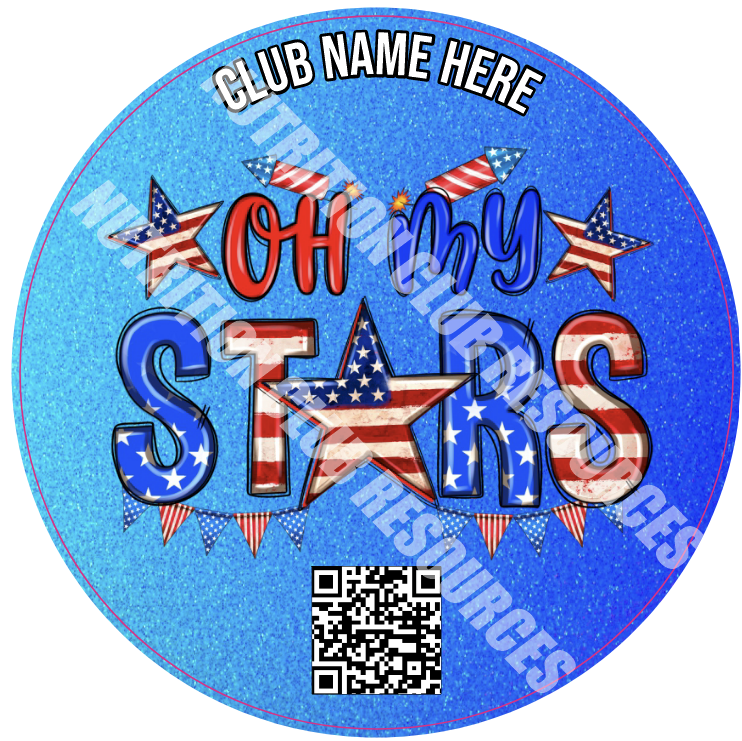 4TH OF JULY SET #1 WITH QR CODE