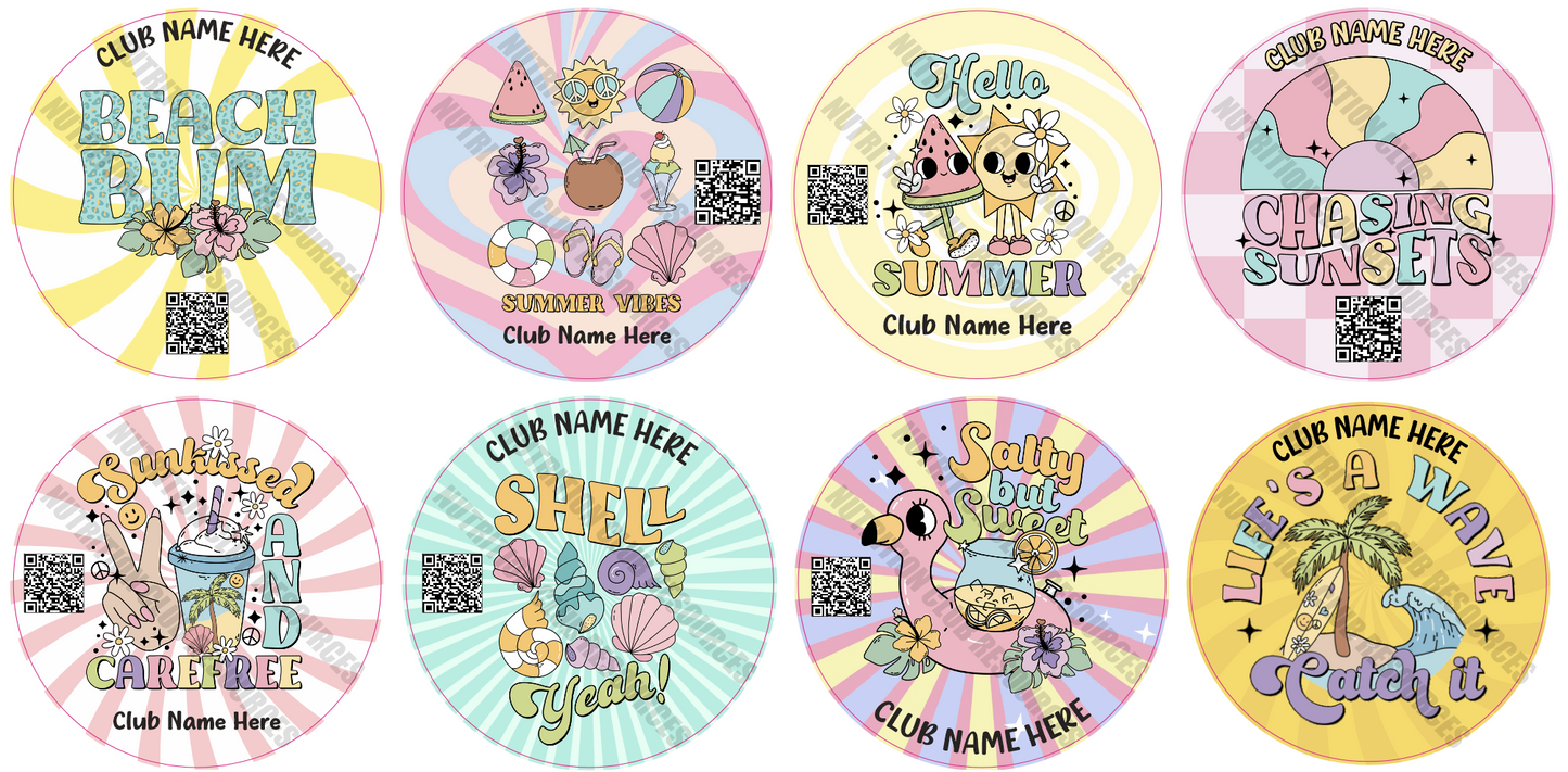 SUMMER SET #17 WITH QR CODE