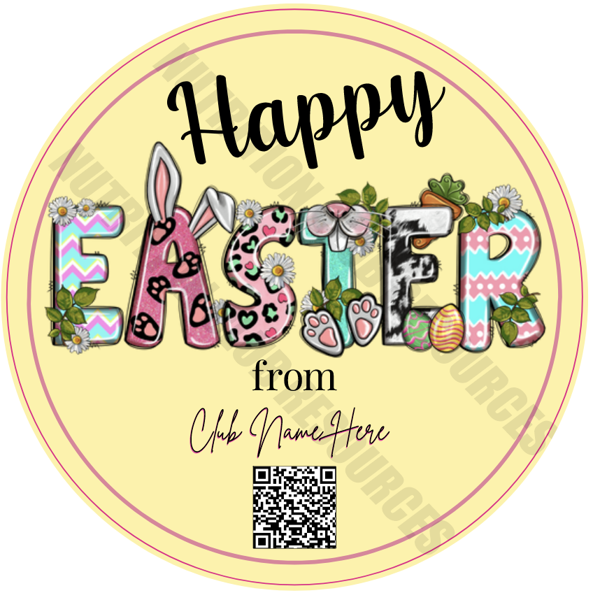 EASTER SET #2 WITH QR CODE