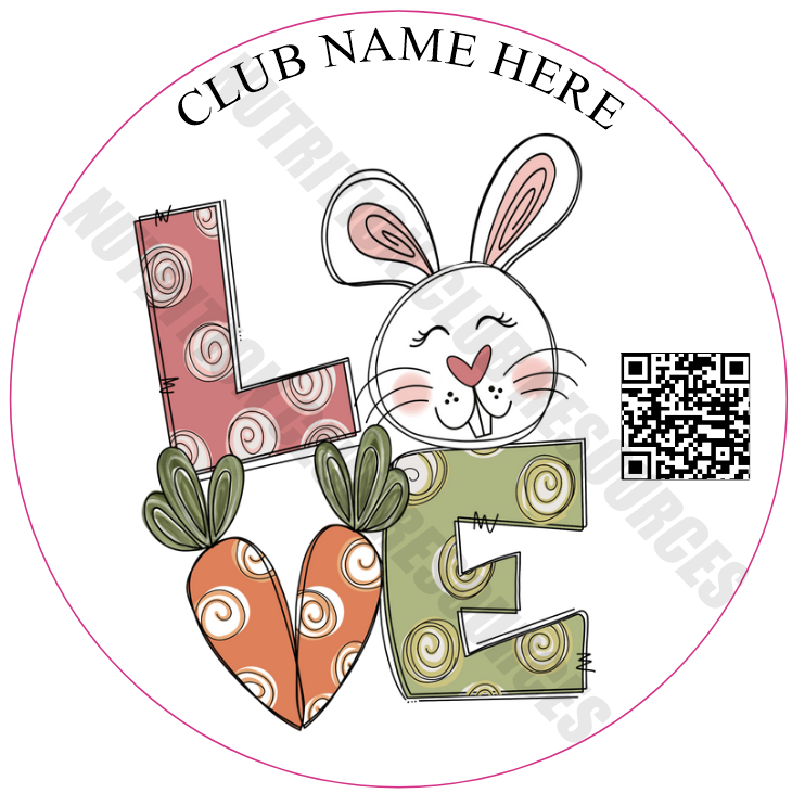 EASTER SET #2 WITH QR CODE