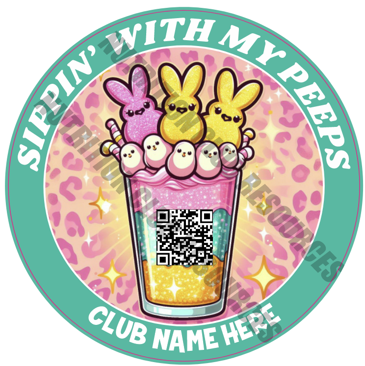 EASTER SET #1 WITH QR CODE