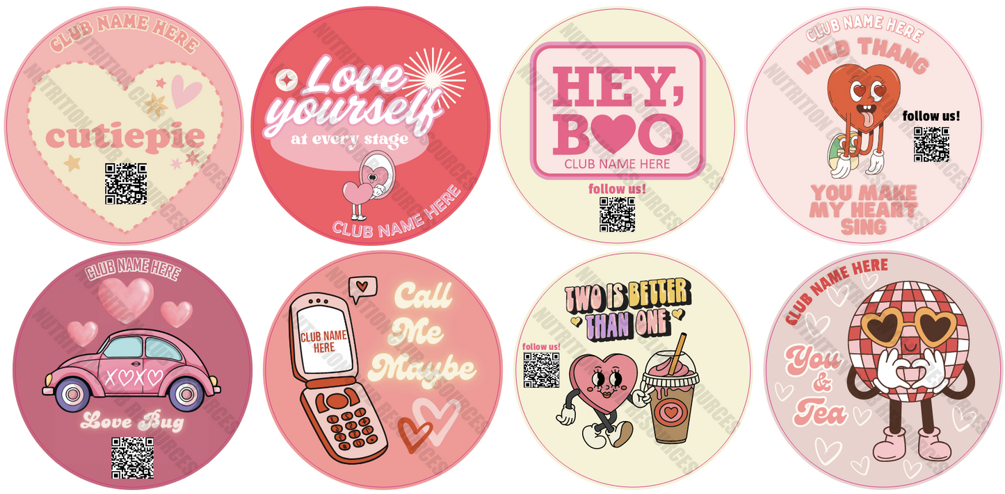 VALENTINE'S DAY SET #19 WITH QR CODE