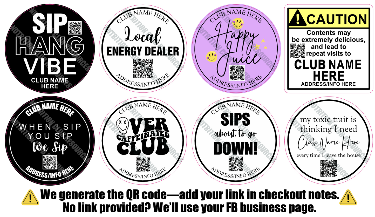 POSITIVE SET #3 WITH QR CODE