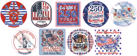 4th of JULY SET #12