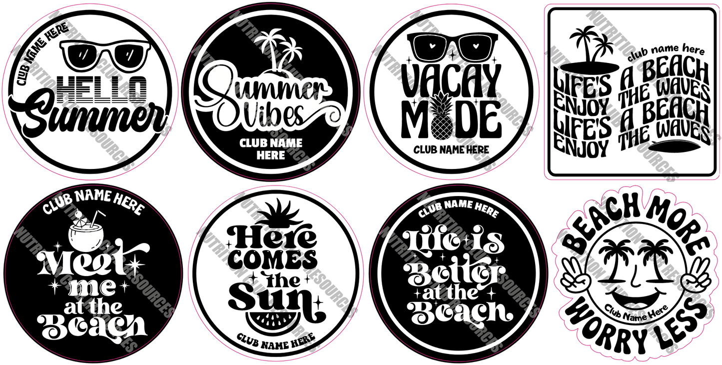 TRANSPARENT SUMMER SET #4