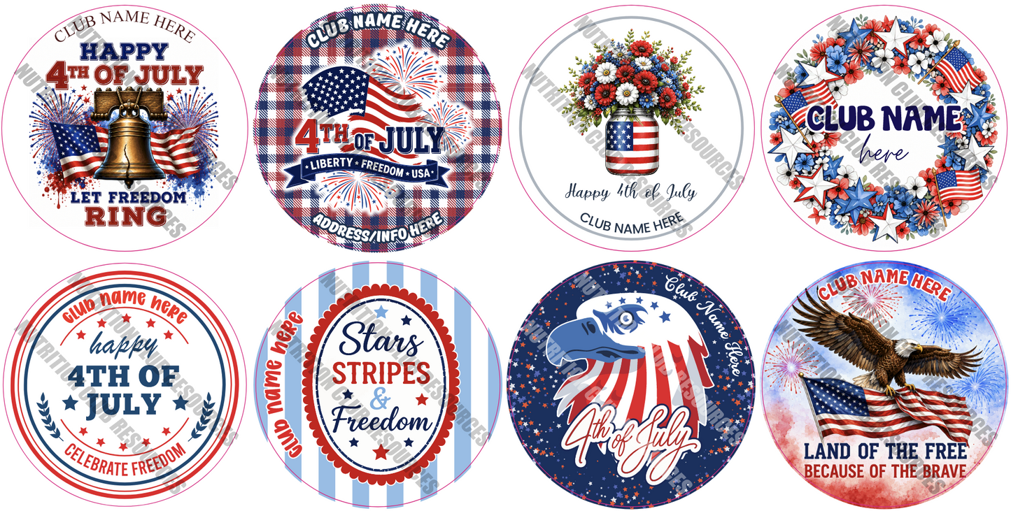 4th of JULY SET #13
