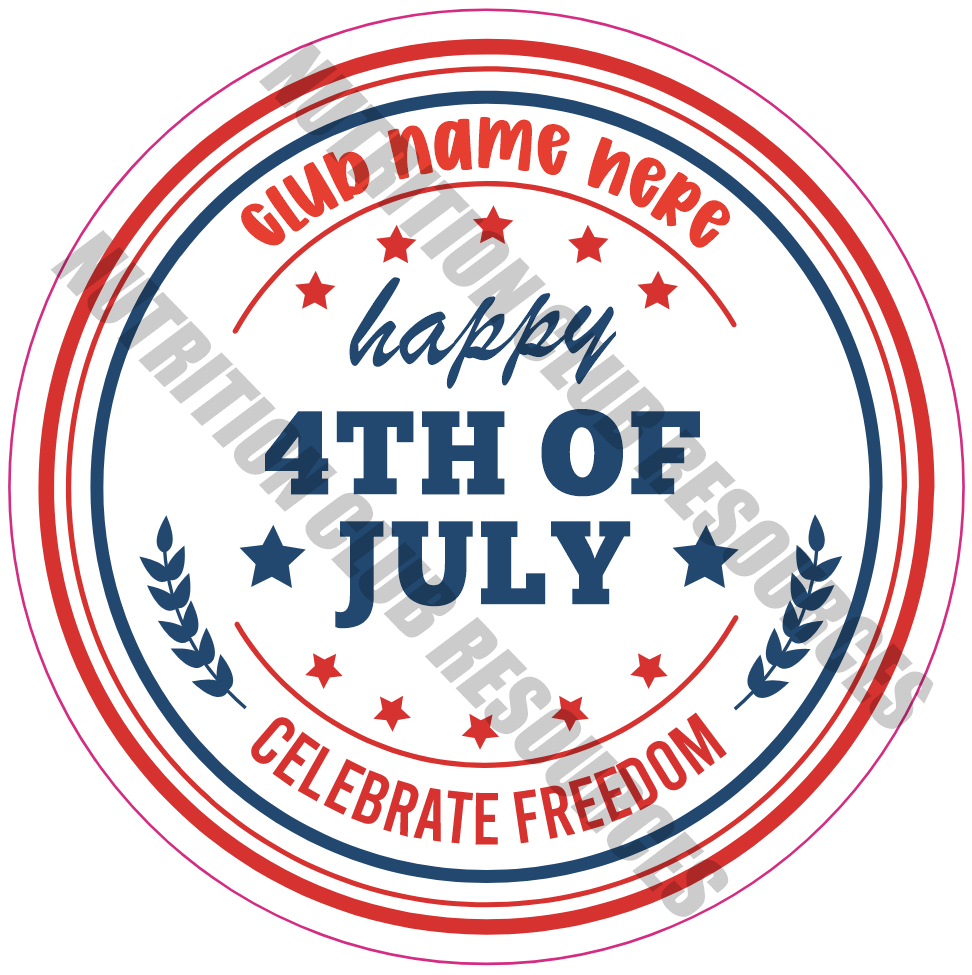 4th of JULY SET #13